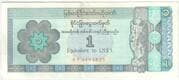 1 Dollar (Foreign Exchange Certificate) - Myanmar