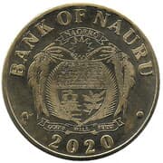 5 Dollars - Elizabeth II (Nagato) - Nauru