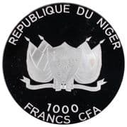 1000 Francs 1000 XOF = JPY 280