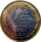 6000 Francs CFA / 4 Africa (Stop Malaria) - Niger