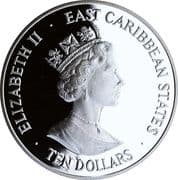 10 Dollars 10 XCD = JPY 584