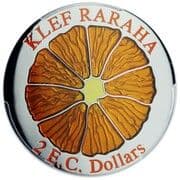 2 Dollars 2 XCD = JPY 115