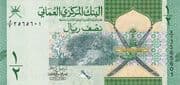 ½ Rial ½ OMR = JPY 206