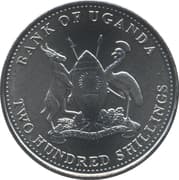 200 Shillings 200 UGX = JPY 8.68