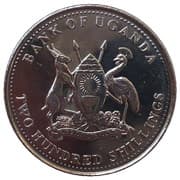 200 Shillings 200 UGX = JPY 8.69