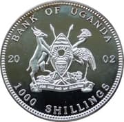1000 Shillings 1000 UGX = JPY 43
