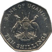 10 Shillings 10 UGX = JPY 0.43