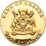 4000 Shillings 4000 UGX = JPY 171