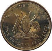 500 Shillings 500 UGX = JPY 22