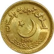 5 Rupees 5 PKR = JPY 2.79