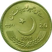 20 Rupees 20 PKR = JPY 11
