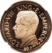 Crown - Edward VIII (gold) - British Palestine