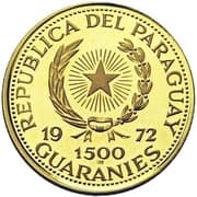 1500 Guaraníes 1500 PYG = JPY 36