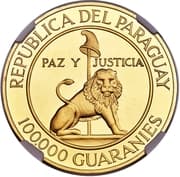 100 000 Guaraníes 100 000 PYG = JPY 2438