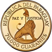70 000 Guaraníes 70 000 PYG = JPY 1706