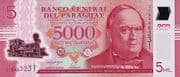 5000 Guaranies 5000 PYG = JPY 121