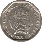 50 Centimos 0.50 PEN = JPY 23