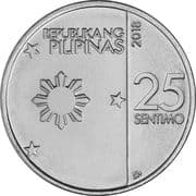 25 Sentimos 0.25 PHP = JPY 0.68