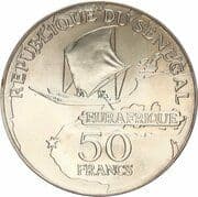 50 Francs 50 XOF = JPY 14