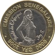 6000 Francs CFA / 4 Africa - Senegal
