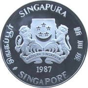 5 Cents 0.05 SGD = JPY 6.16