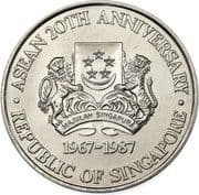 10 Dollars 10 SGD = JPY 1233