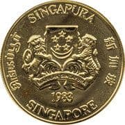 5 Dollars 5 SGD = JPY 617