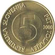 5 Tolarjev