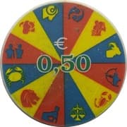 50 Euro Cents 0.50 EUR = JPY 91