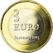 3 Euros 3 EUR = JPY 553
