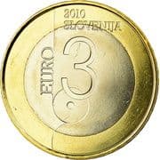 3 Euros 3 EUR = JPY 551