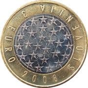3 Euros 3 EUR = JPY 550