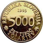 5000 Tolarjev