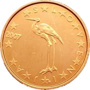 1 Euro Cent 0.01 EUR = JPY 1.84