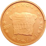 2 Euro Cents 0.02 EUR = JPY 3.67