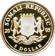 5 Dollars 5 SOS = JPY 1.38