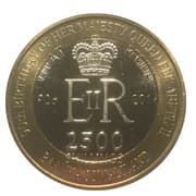 2500 Shillings (Elizabeth II 90th Anniversary - Queen of the Bahamas) - Somaliland