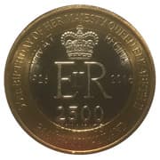 2500 Shillings (Elizabeth II 90th Anniversary - Queen of Papua New Guinea) - Somaliland
