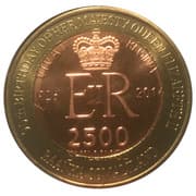 2500 Shillings (Elizabeth II 90th Anniversary - Queen of Trinidad and Tobago) - Somaliland