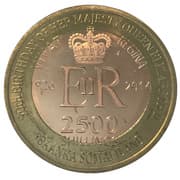 2500 Shillings (Elizabeth II 90th Anniversary - Queen of Fiji) - Somaliland