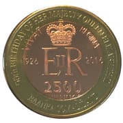 2500 Shillings (Elizabeth II 90th Anniversary - Queen of Ceylon) - Somaliland