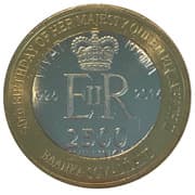 2500 Shillings (Elizabeth II 90th Anniversary - Queen of St. Lucia) - Somaliland