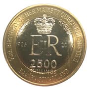 2500 Shillings (Elizabeth II 90th Anniversary - Queen of St. Vincent and the Grenadines) - Somaliland