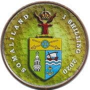 1 Shilling (African Dwarf Crocodiles) - Somaliland