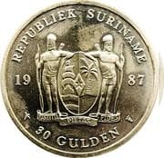 30 Gulden 30 SRD = JPY 124
