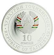 10 Somoni 10 TJS = JPY 166