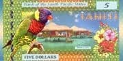5 Dollars (Tahiti) - Tahiti
