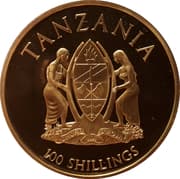 100 Shilingi 100 TZS = JPY 6.08