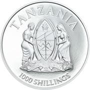 1000 Shilingi 1000 TZS = JPY 61