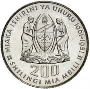 200 Shilingi 200 TZS = JPY 12